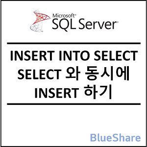 MSSQL INSERT INTO SELECT - SELECT 와 동시에 INSERT 하기