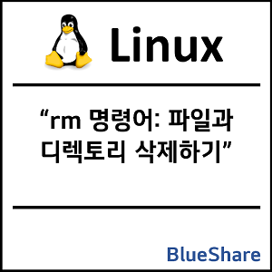 리눅스 rm 명령어: 파일과 디렉토리 삭제하기
