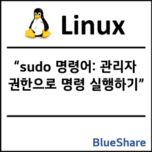 리눅스 sudo 명령어: 관리자 권한으로 명령 실행하기
